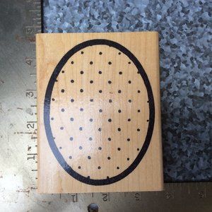Large Polka Dot Egg by Azadi Earles